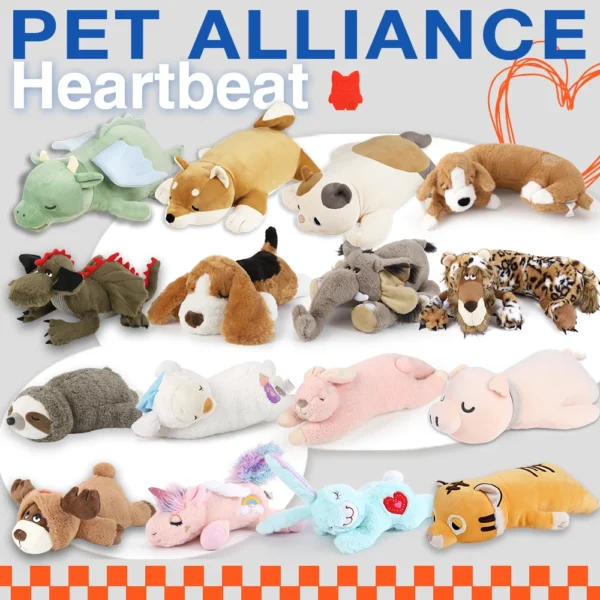 Plush Puppy Heartbeat Toy